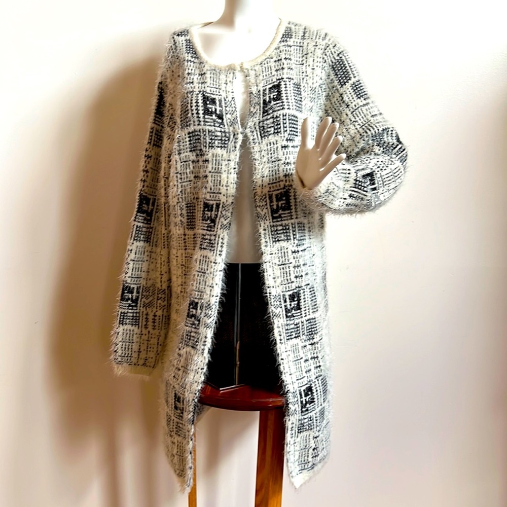 Lapis long cardigan duster sweater